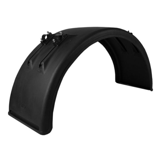 Spatbord Sauermann 650x2100x1300 mm met Beugels
