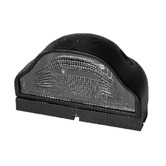 Kentekenlamp Aspöck 12V 100x57x60 mm