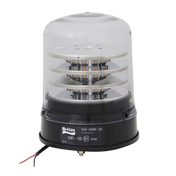 Flitslamp LED Britax 10-30V Oranje