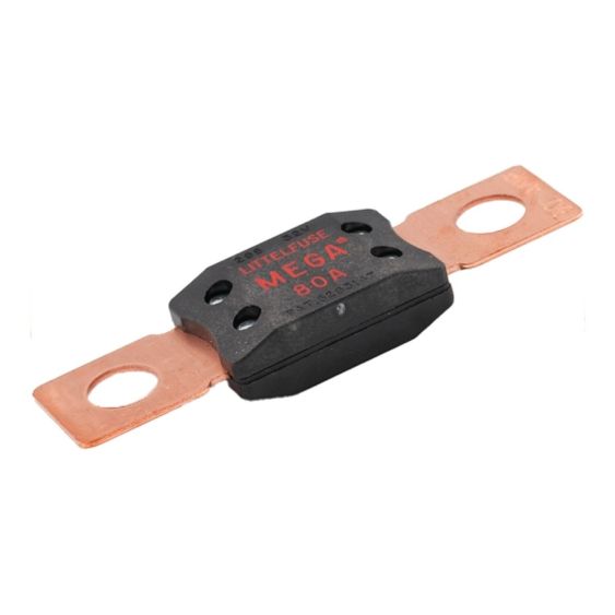 Mega Zekering Littelfuse 80 Ampère Zwart