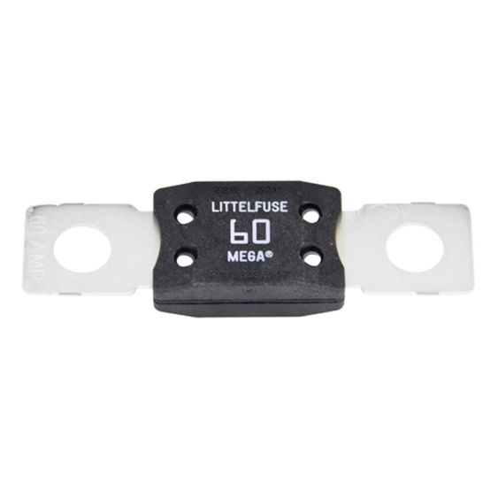 Mega Zekering Littelfuse 60 Ampère Zwart