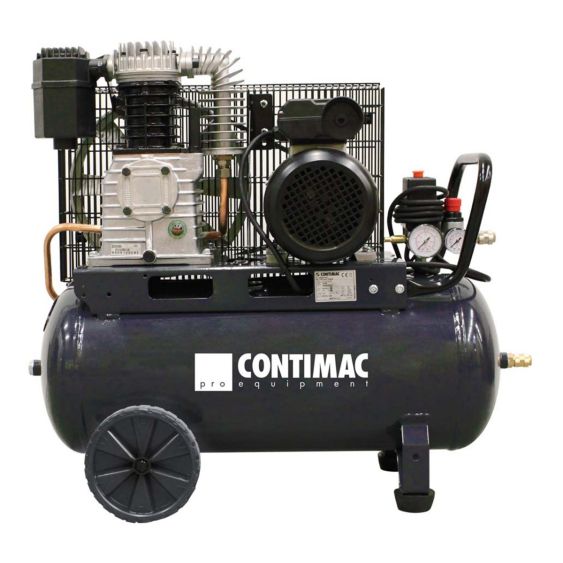 Mobiele Compressor Contimac CM455/10/50W 10 bar 450 l/min 50 liter