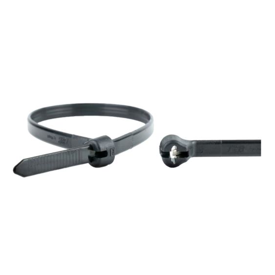 Ty-Rap Zwart 208x3,6 mm - Zak 1000 stuks