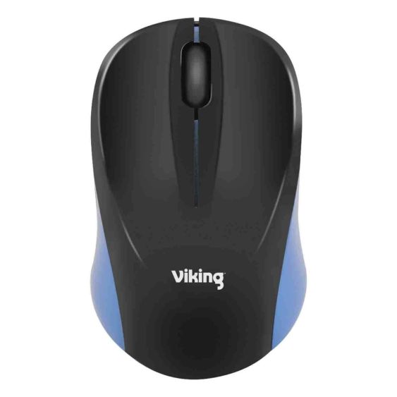 Muis Viking HM8138 Draadloos Zwart/blauw 1
