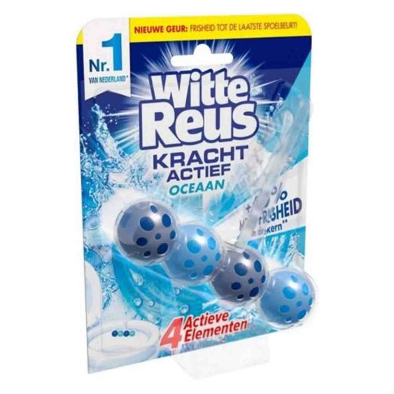 Witte Reus Toiletblok Kracht Actief Oceaan 50 gr