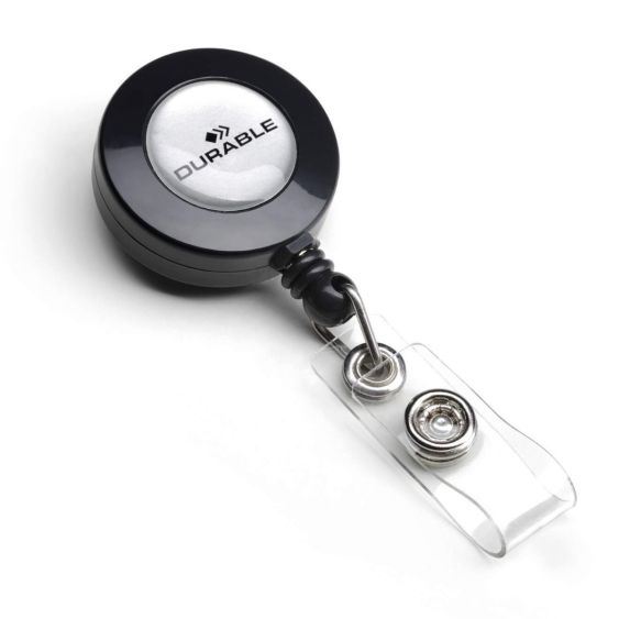 Afrolmechanisme met Drukknopsluiting Antraciet - 10 stuks