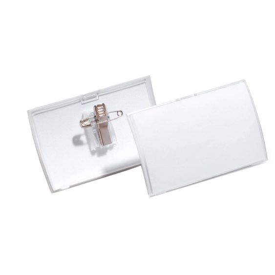 Naambadge Durable met Klem 54x90 mm - 25 stuks