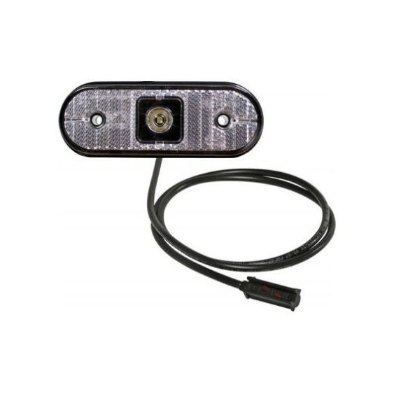 Positielamp Aspöck Unipoint wit 500 mm kabel