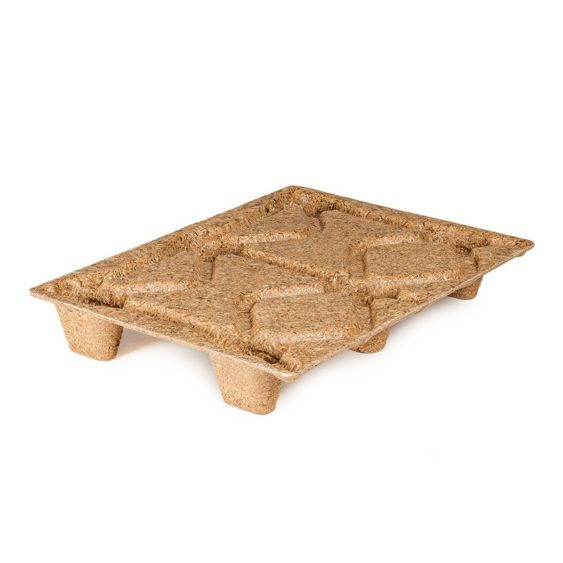 Houtvezelpallet 60 x 80 cm nieuw 4 weg - 1000 kg F64HD