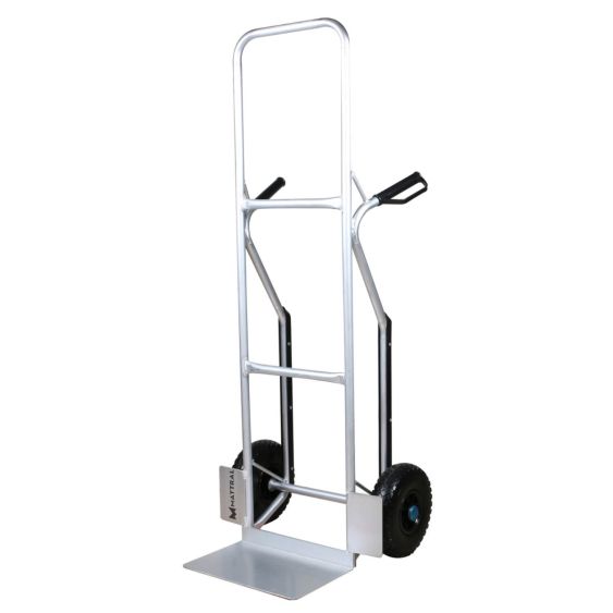 Aluminium Steekwagen Mattral 200 kg Brede Schep Antilek