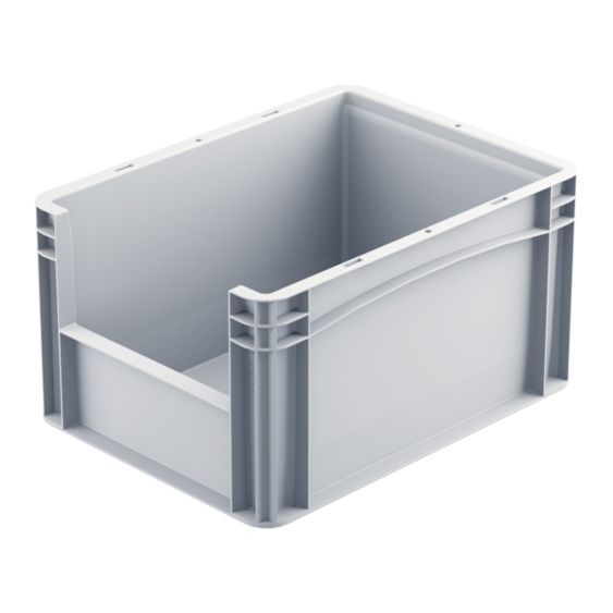 Magazijnbak Euronorm ECO Grijs 400x300x220 mm 