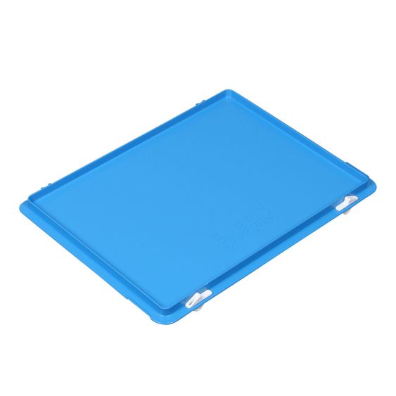 Rako Euronorm Scharnierdeksel Blauw 300 x 200 - met snapsluiting