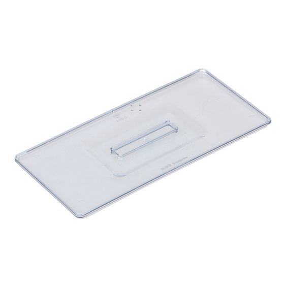 Deksel voor inzetbak 262 x 119 mm - Transparant