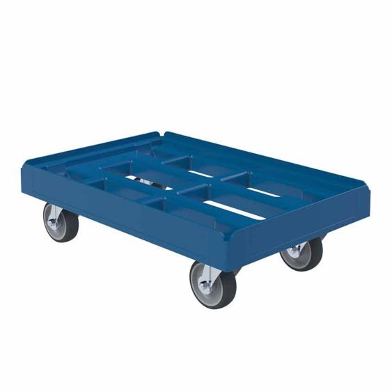  Dolly Euronorm Bakken 60x40 cm 300 kg Blauw