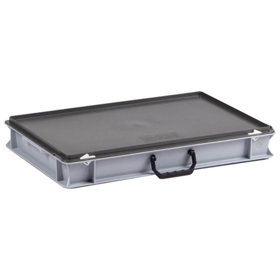 Kunststof Koffer 14 liter 600x400x90 mm met Greep