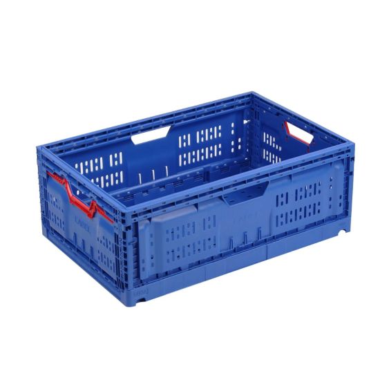 Vouwkrat Kunststof 600x400x230 mm 43 liter Blauw