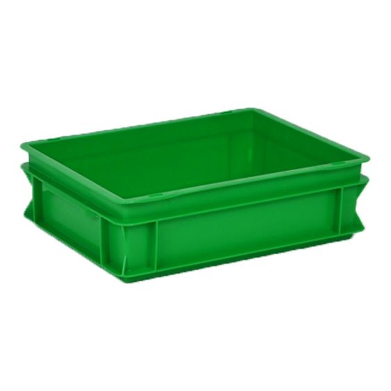 Euronorm Bak 10 liter Groen 400x300x120 mm