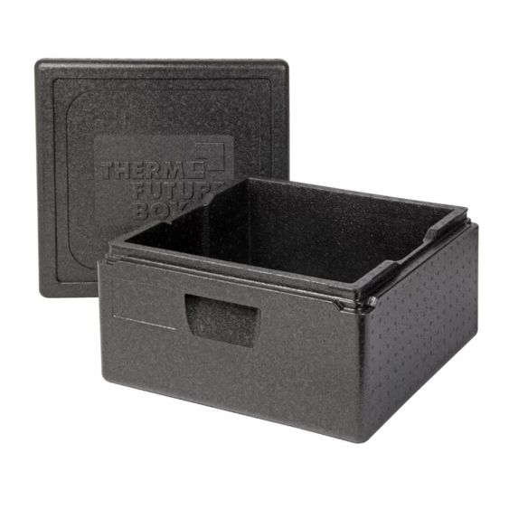 Thermobox EPP met Deksel 480x480x260 mm 35 liter Zwart