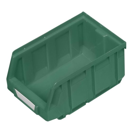 Stapelbare magazijnbak 1,0 liter Groen