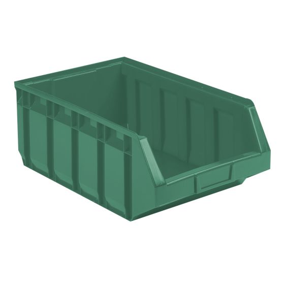 Magazijnbak stapelbaar groen 30 liter