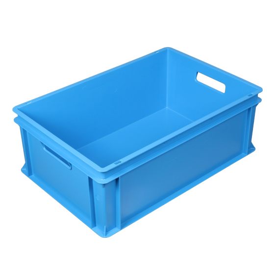 Euronorm Virgin Stapelbak 40 liter Blauw 600 x 400 x 220 mm 