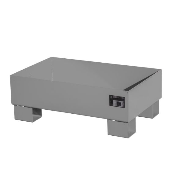 Stalen Lekbak Bauer Grijs 800x500x290 mm 73 Liter