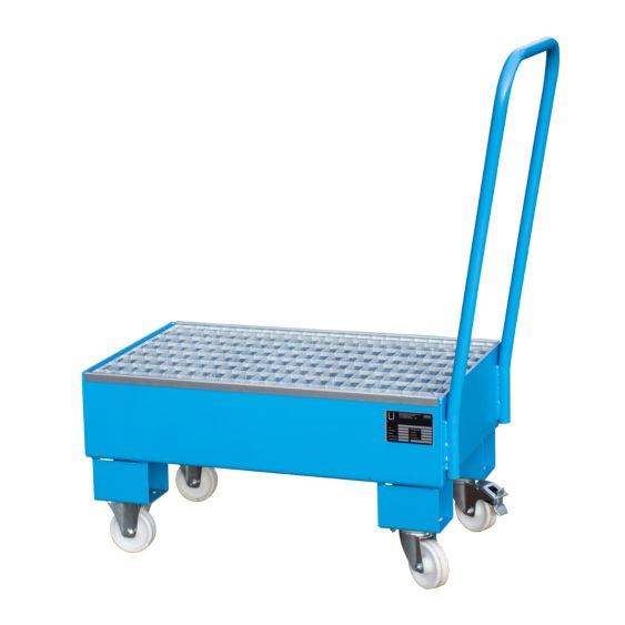 Verrijdbare Lekbak Bauer Blauw 940x500x1075 mm 72 Liter