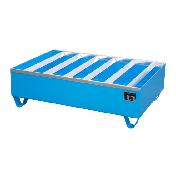 Stalen Vaten Lekbak Bauer PWE Blauw 1200x800x360 mm 243 L