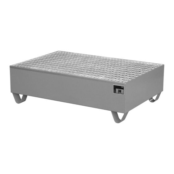 Stalen Vaten Lekbak Bauer Grijs 1200x800x360 mm 240 Liter