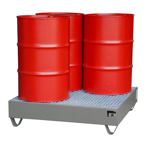 Stalen Vaten Lekbak Bauer Verzinkt 1200x1200x285 mm 261 Liter