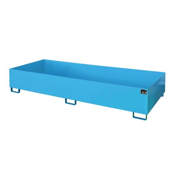 Stalen Stelling Lekbak Bauer Blauw 3250x1300x380 mm 1162 Liter