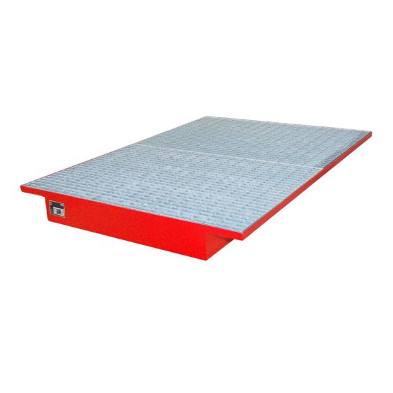 Inhangbare Lekbak Bauer Rood 1750x1250x160 mm 261 Liter