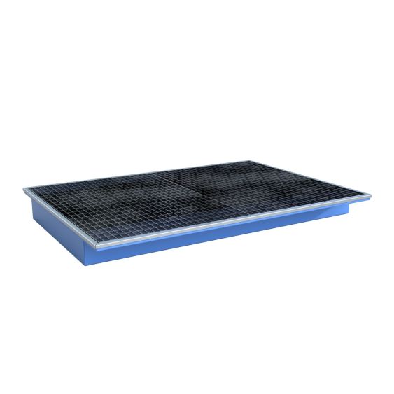 Inhangbare Lekbak Bauer PE-binnenbak Blauw 1765x1265x165 mm