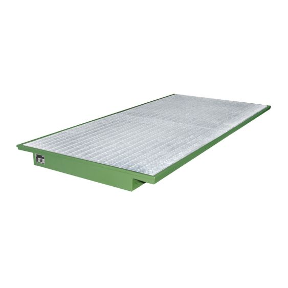 Inhangbare Lekbak Bauer Groen 2650x1250x130 mm 325 Liter