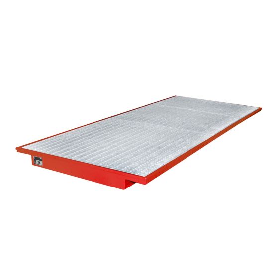 Inhangbare Lekbak Bauer Rood 3250x1250x110 mm 339 Liter