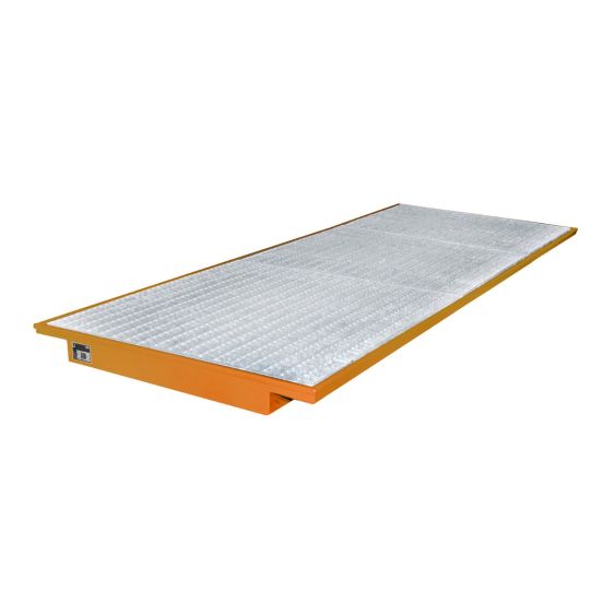 Inhangbare Lekbak Bauer Oranje 3550x1250x110 mm 387 Liter