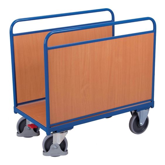 Plateauwagen met Lengtewanden 500 kg 1060x650 mm