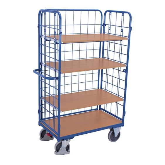 Etagewagen 400 kg 850x500 mm 3 Gaaswanden 4 Etages