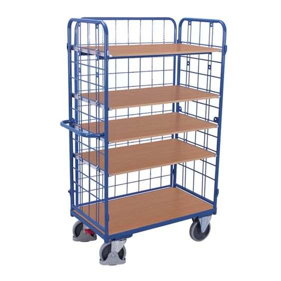 Etagewagen 500 kg 1000x600 mm 3 Gaaswanden 5 Etages