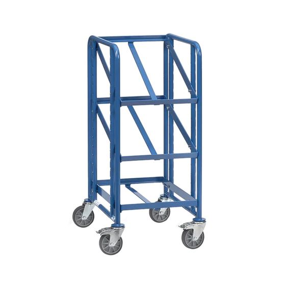 Bakkenwagen Euronormbakken 250 kg 410x610 mm Open 