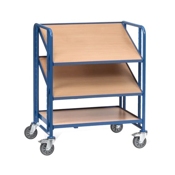 Bakkenwagen Euronormbakken 250 kg 820x610 mm Gesloten