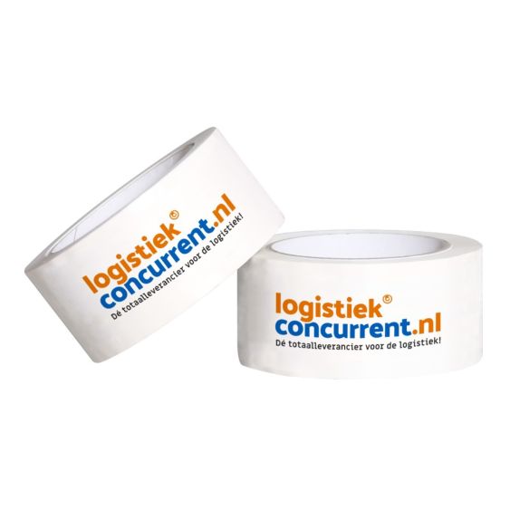 Bedrukte Tape PP Acryl 50 mm x 66 meter - 3 kleuren