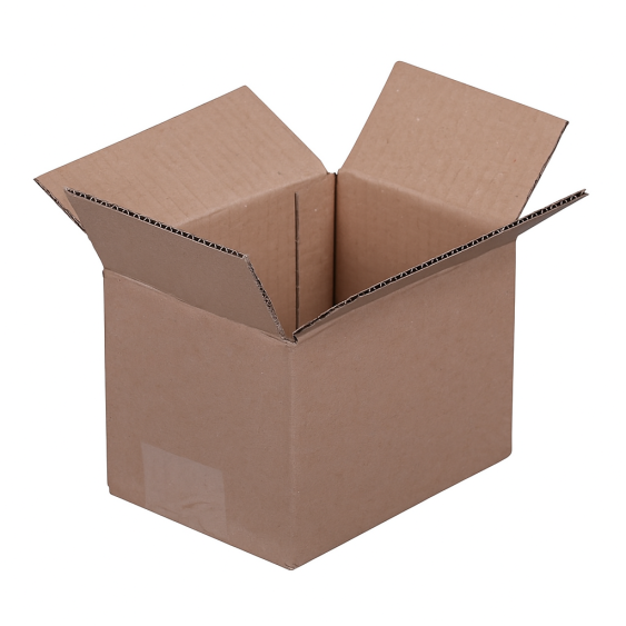 Vouwdoos FEFCO 0201 160x120x110 mm B-golf bruin nieuw