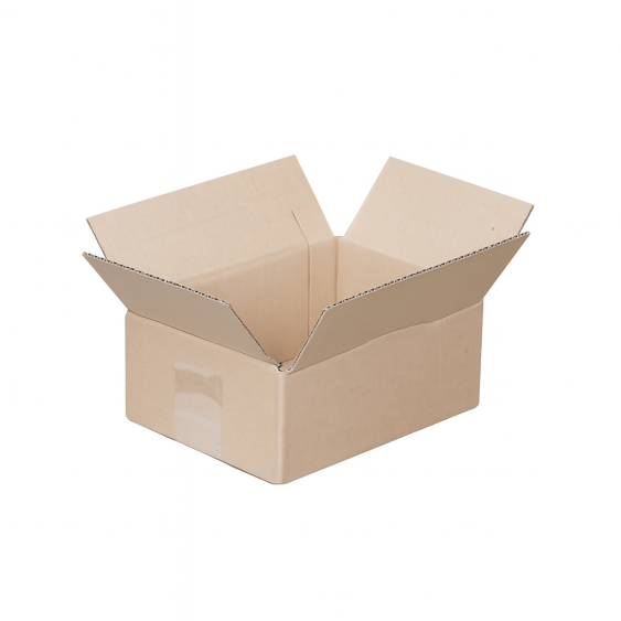 Vouwdoos FEFCO 0201 215x155x85 mm B-golf bruin nieuw