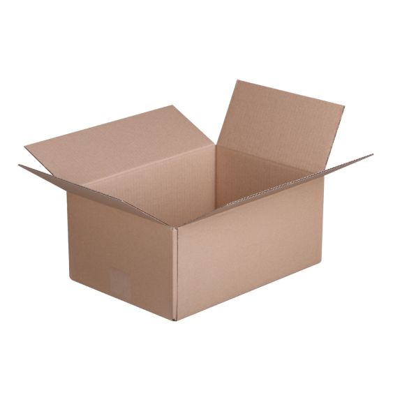 Amerikaanse vouwdoos 350 x 250 x 150 mm enkelgolf