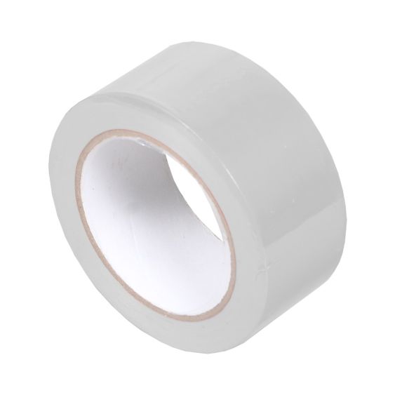 Vloertape 50 mm x 33 meter wit