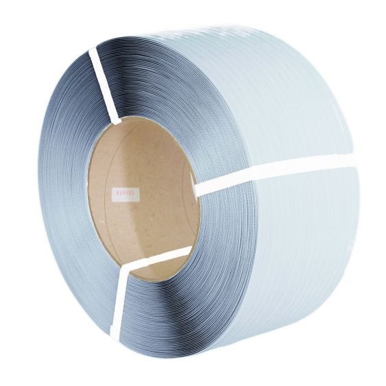 PP omsnoeringsband wit 12 mm x 0,55mm 3000 meter K406