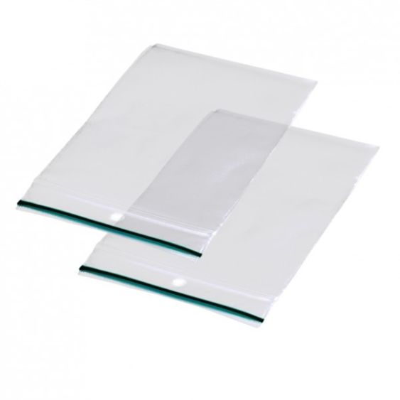 Gripzakjes 60 x 80 mm met ophanggat - 1.000 stuks