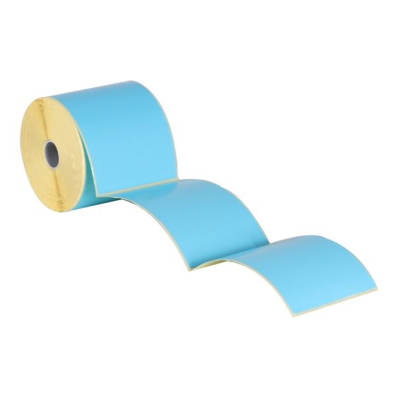 Label 100x150 mm - Blauw - 500 stuks