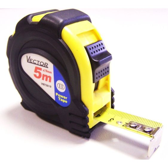 Rolbandmaat Vector 5 meter x 19 mm